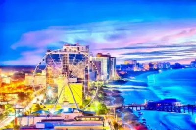 Myrtle Beach at Night